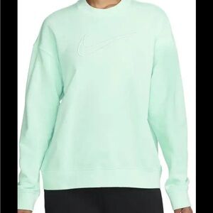 Nike Dri-Fit oversized sweatshirt mint green women's 1X